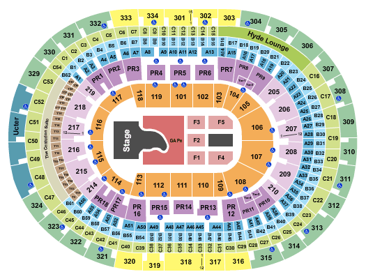Crypto.com Arena Megan Moroney Seating Chart